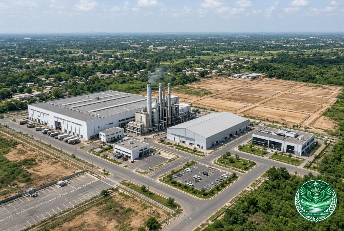 Concept rendering of the Phase One factory campus